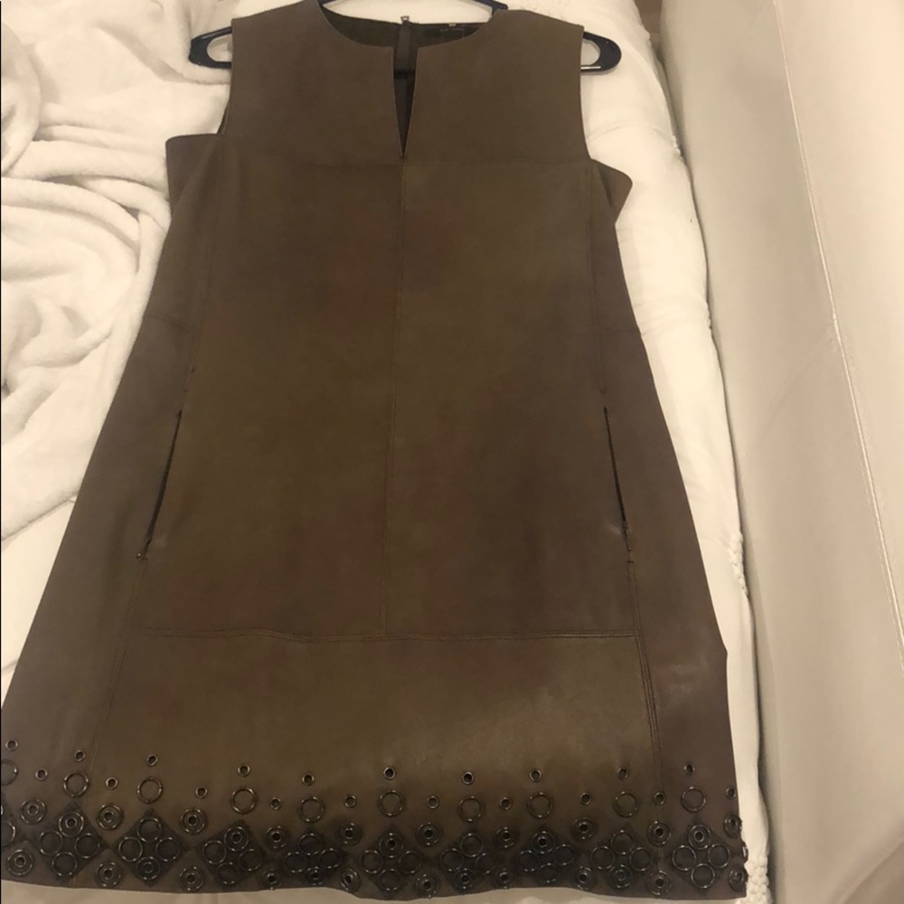 leather dress